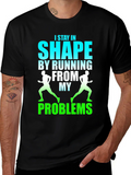 Running From Problems Graphic T-Shirt product image 1