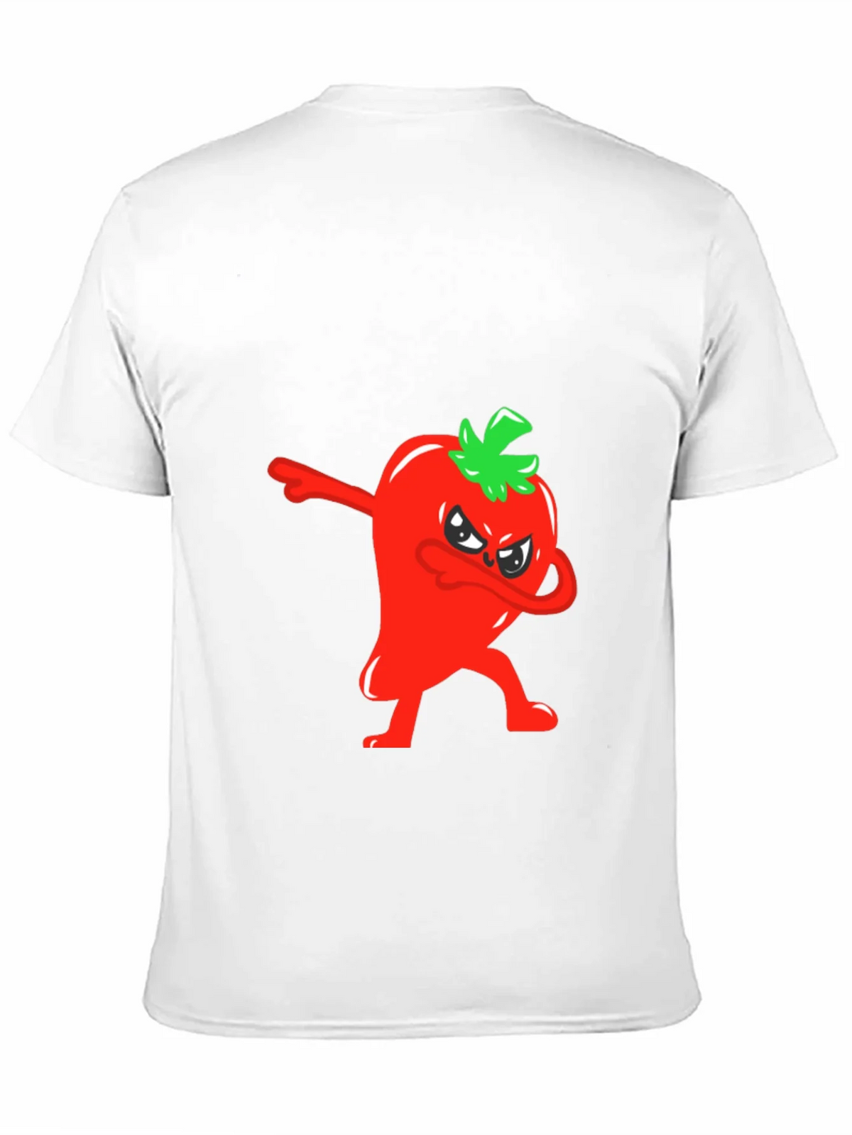 Dabbing Red Pepper Graphic Tee - Mens Black T-Shirt product image 8