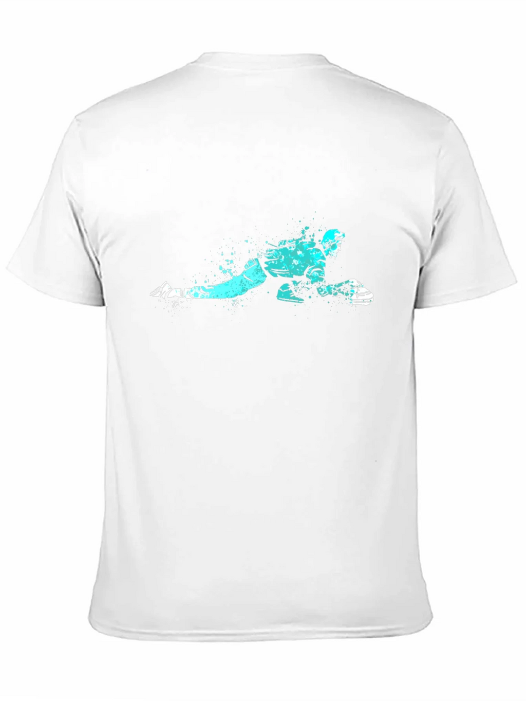 Curling Player Graphic Tee - Black product image 10