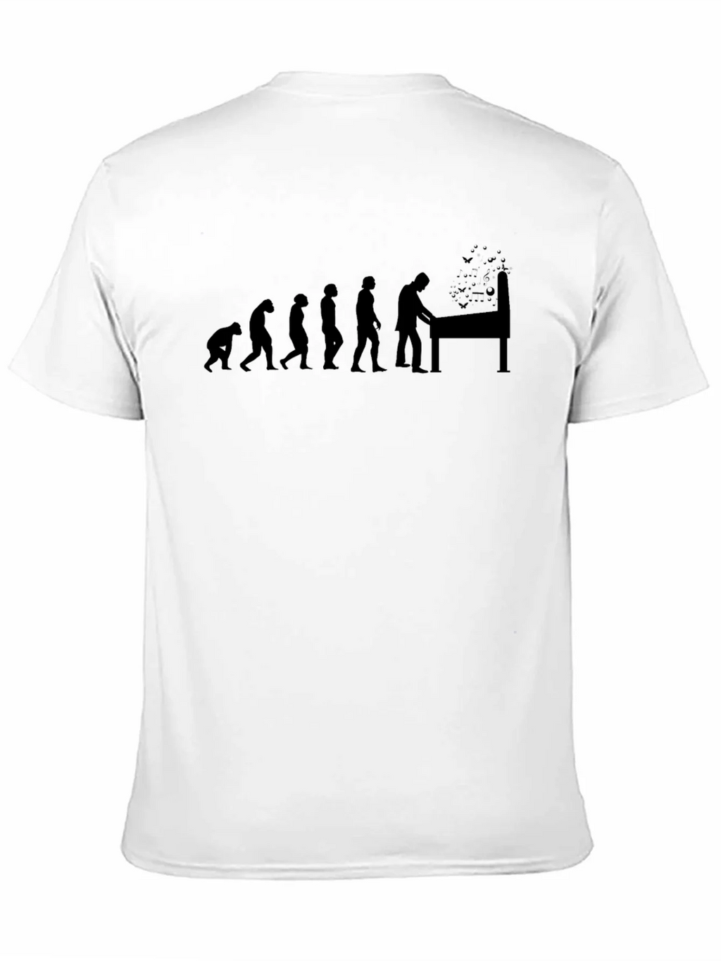 Evolution of Pinball Black T-Shirt product image 9