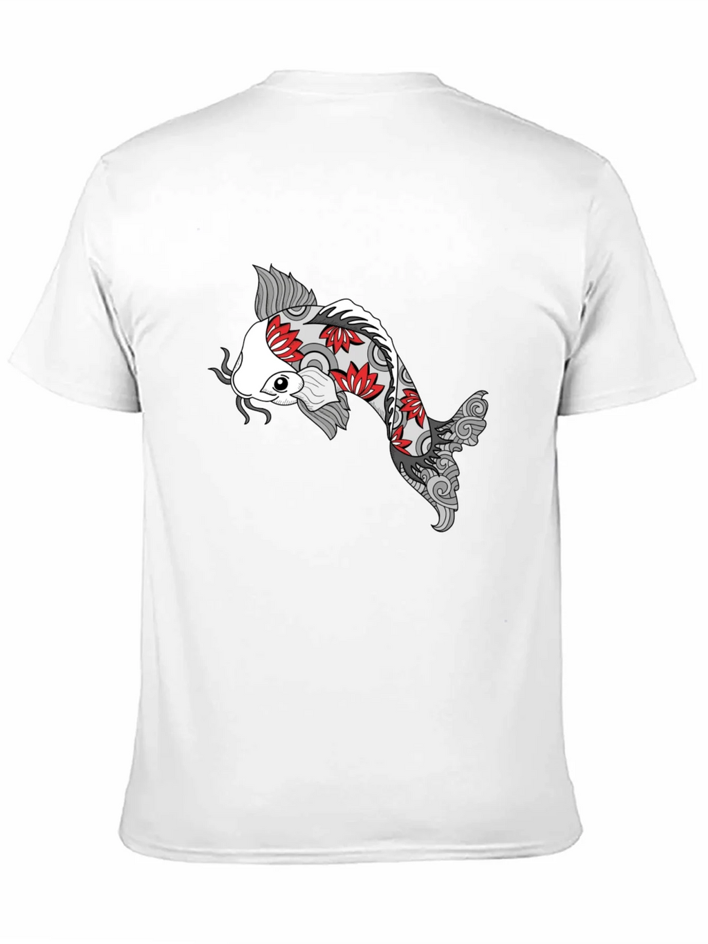 Koi Fish Graphic Black T-Shirt - Unique Design product image 10
