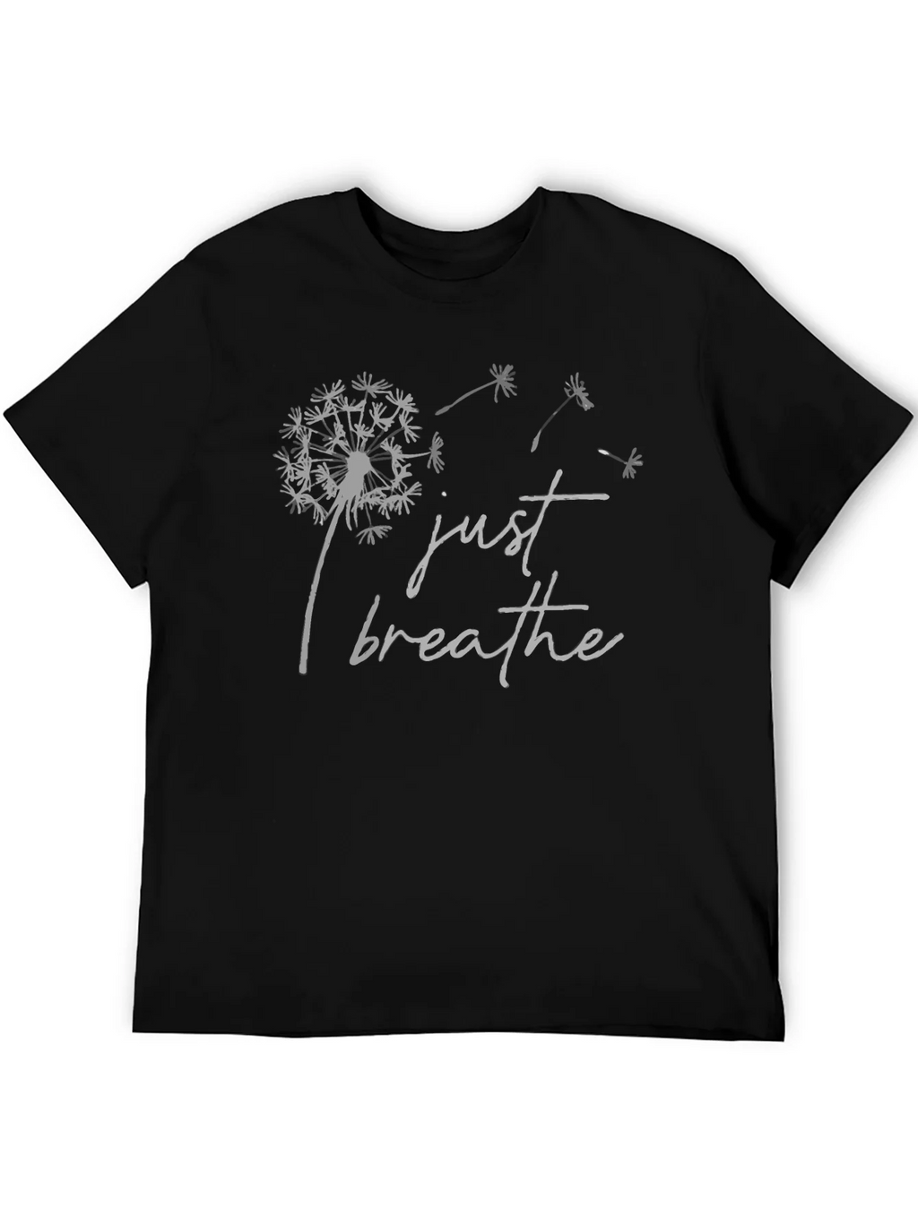 Just Breathe Dandelion Graphic T-Shirt - Relaxed Fit product image 5