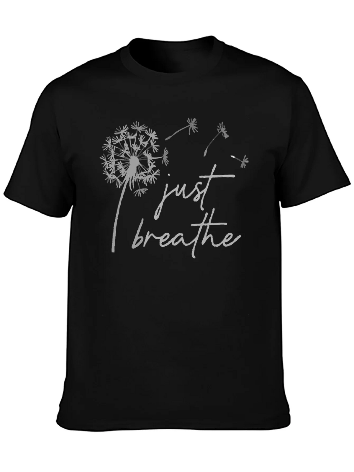 Just Breathe Dandelion Graphic T-Shirt - Relaxed Fit product image 3