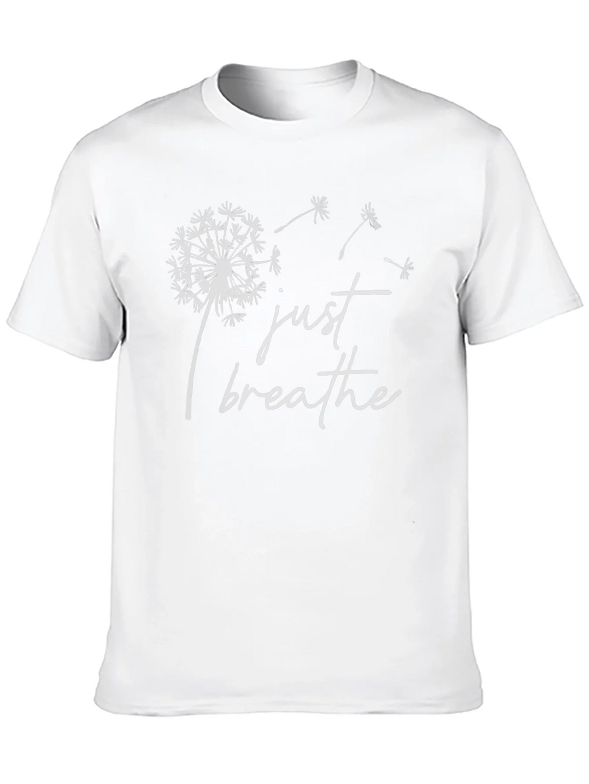 Just Breathe Dandelion Graphic T-Shirt - Relaxed Fit product image 9