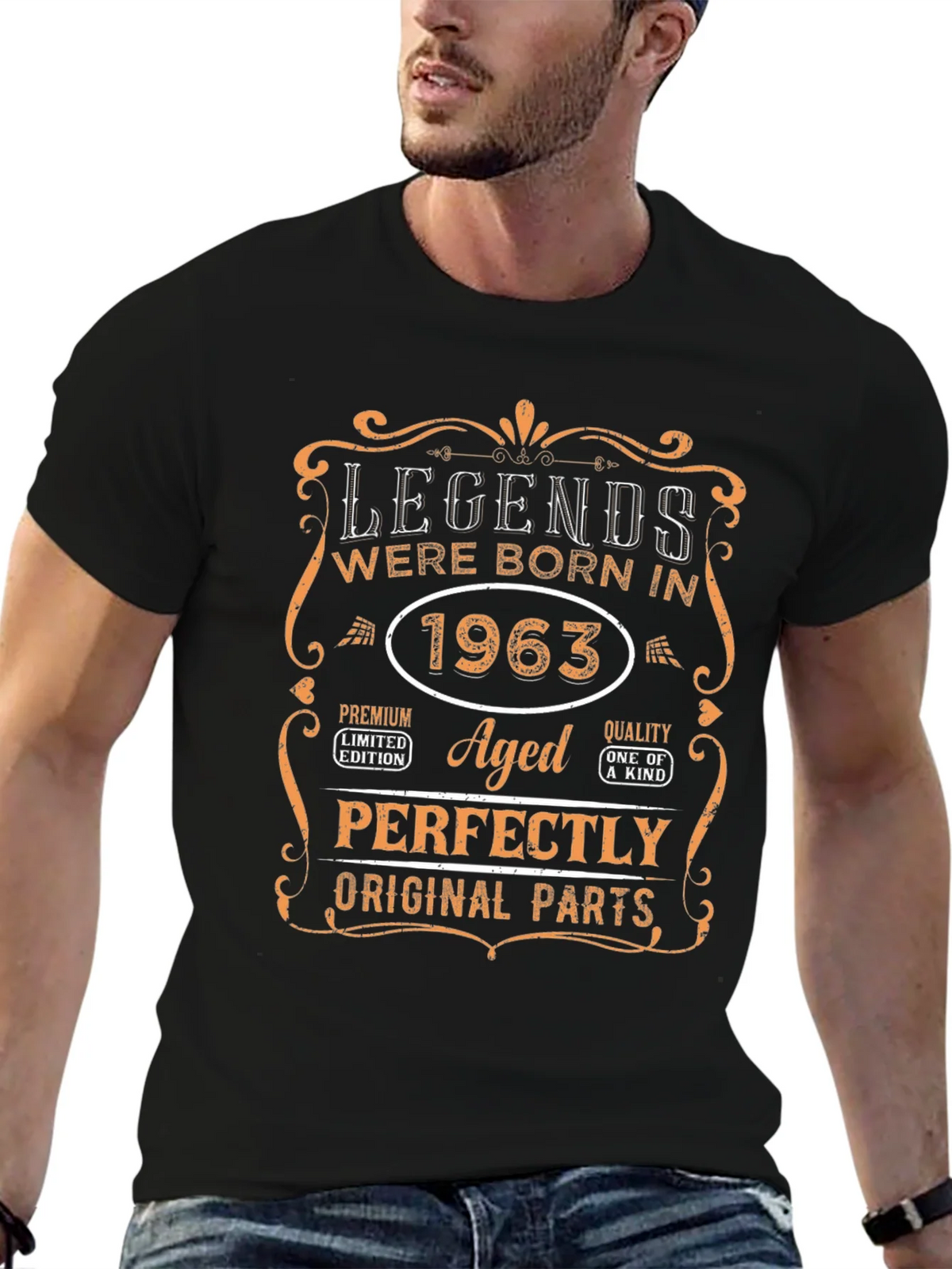 Legends Born In 1963 Aged Perfectly T-Shirt product image 6