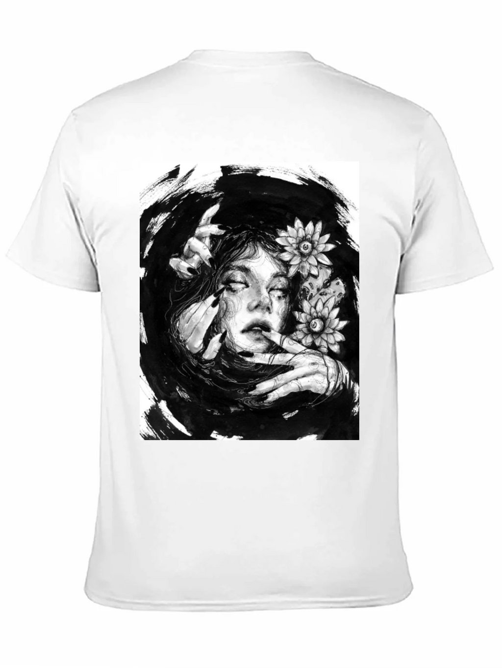 Mystic Woman Graphic T-Shirt - Black Cotton Tee product image 10