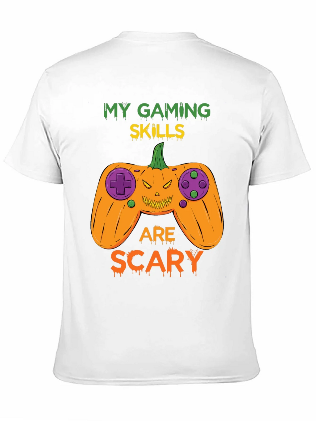 My Gaming Skills Are Scary Halloween T-Shirt product image 10
