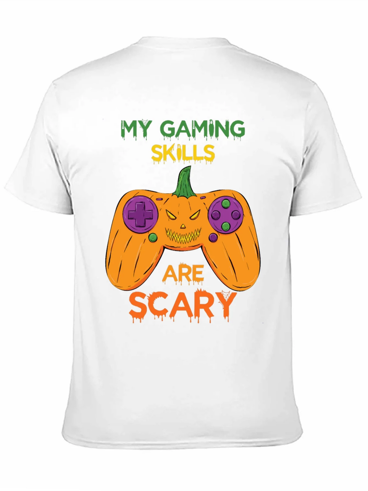 My Gaming Skills Are Scary Halloween T-Shirt product image 10