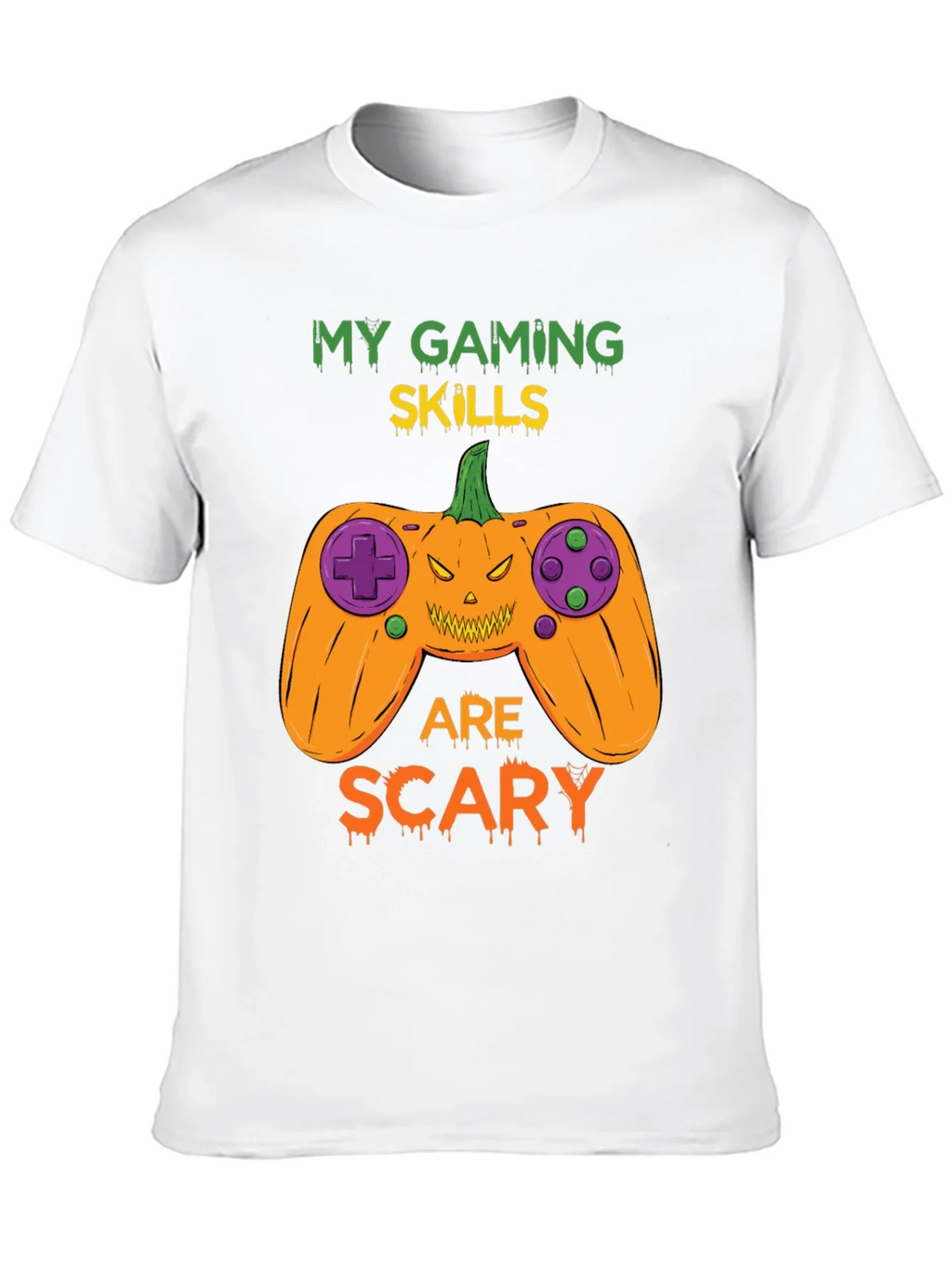 My Gaming Skills Are Scary Halloween T-Shirt product image 9