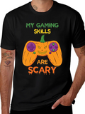 My Gaming Skills Are Scary Halloween T-Shirt product image 1