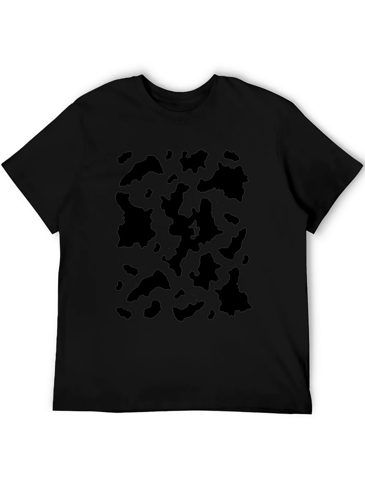 Abstract Print Crew Neck Tee product image 5