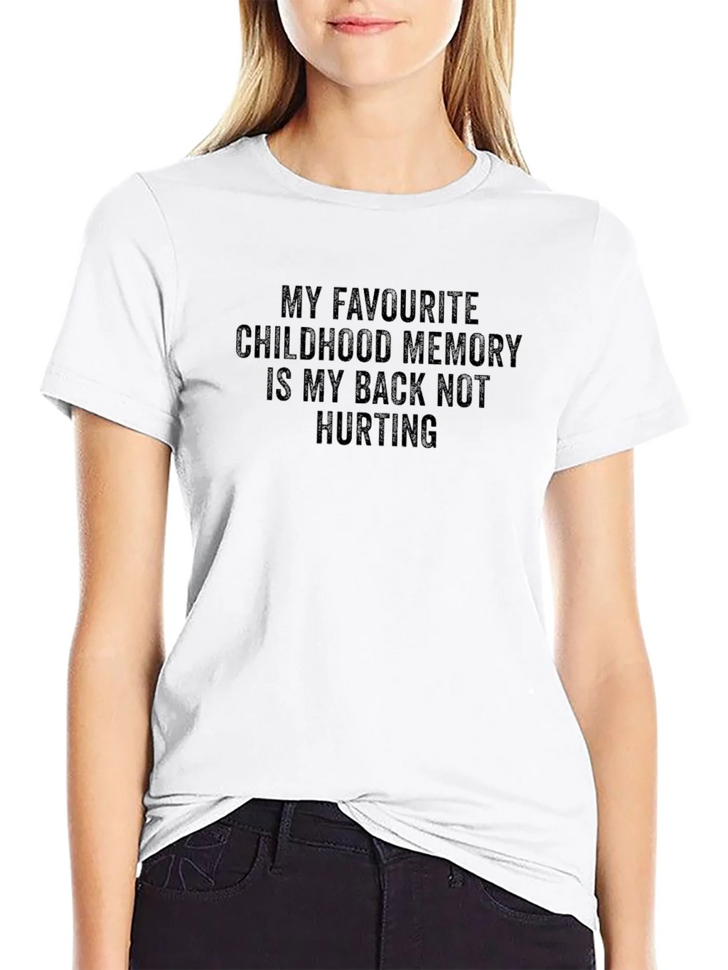 Funny My Back Not Hurting Graphic T-Shirt product image 3