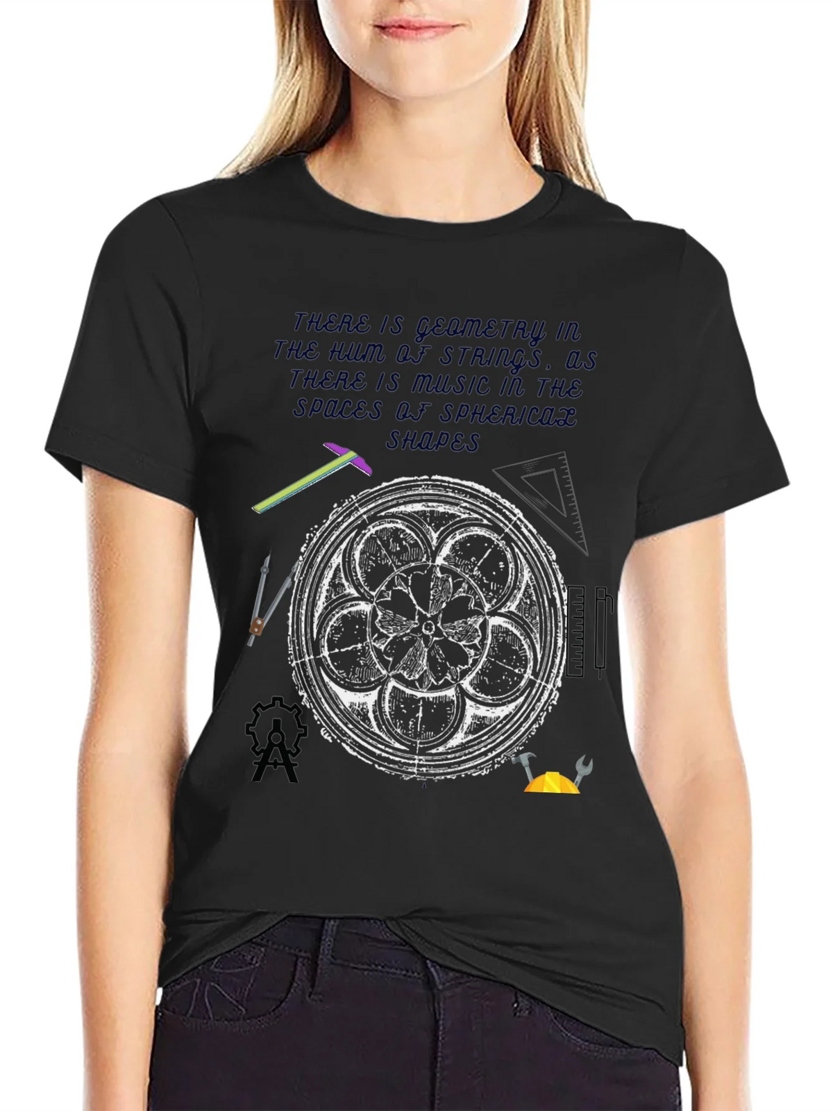 Geometric Harmony Tee product image 2