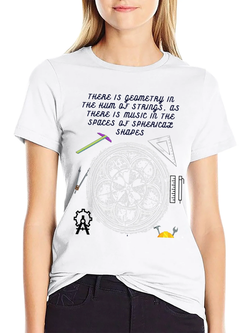 Geometric Harmony Tee product image 7