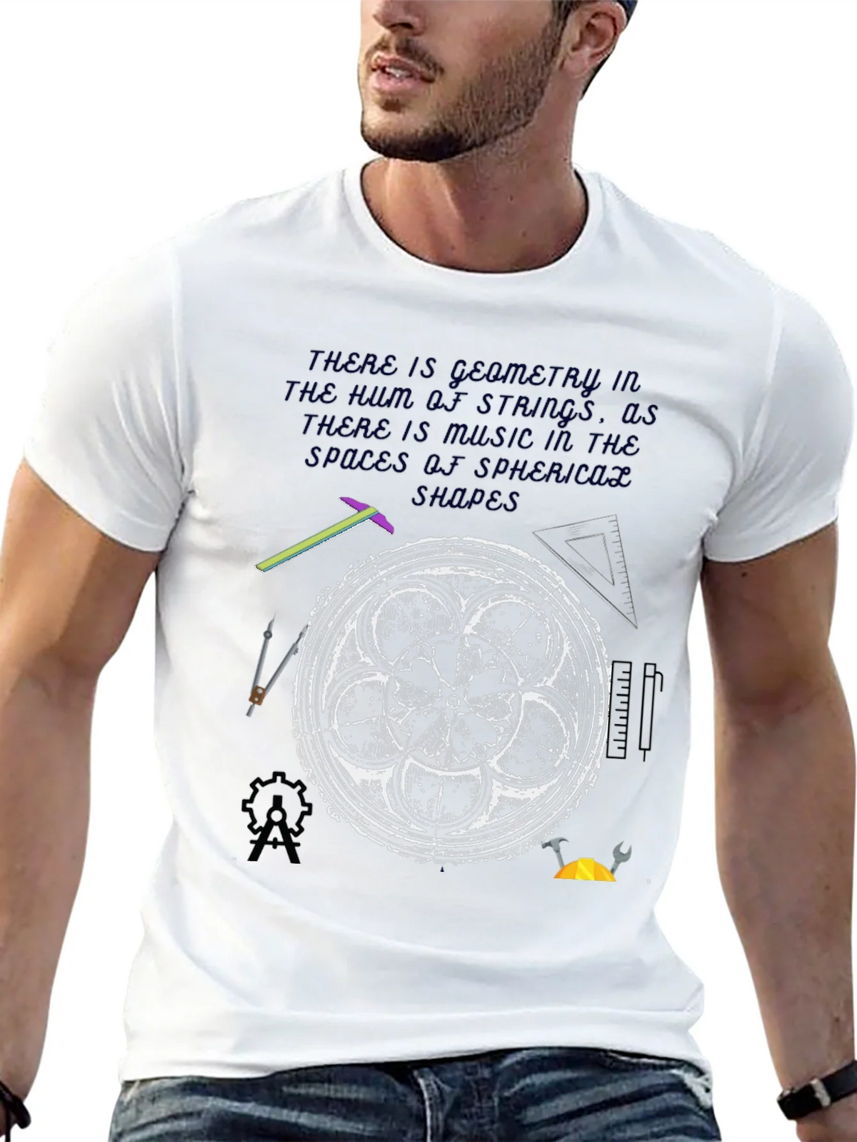 Geometric Harmony Tee product image 11