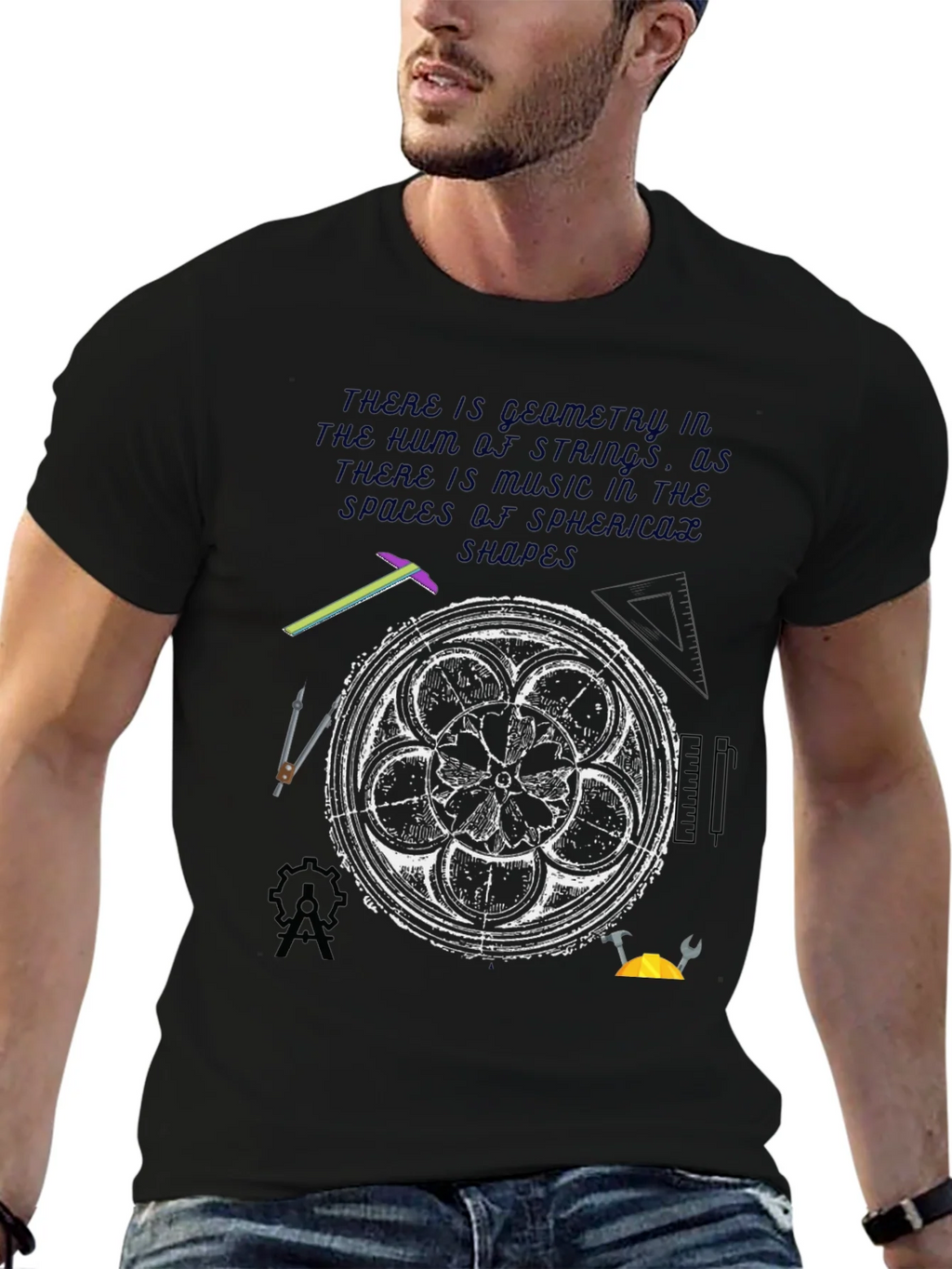 Geometric Harmony Tee product image 5