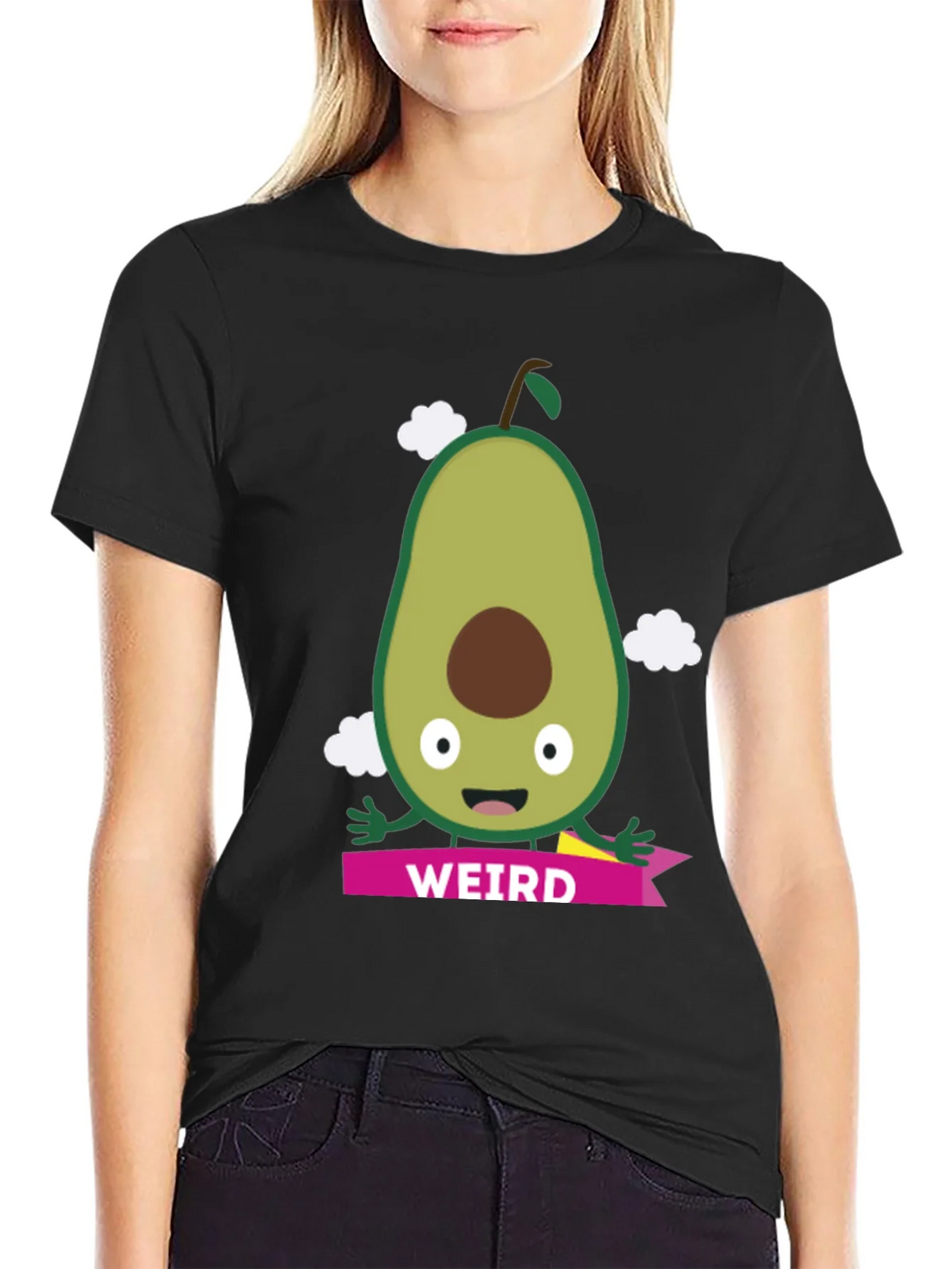 Weird Avocado Graphic T-Shirt - Fun & Quirky Tee product image 2