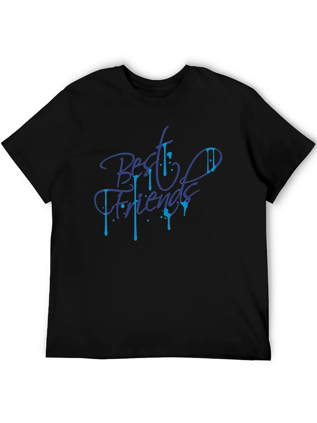 Best Friends Graphic Tee - Stylish Black T-Shirt product image 5