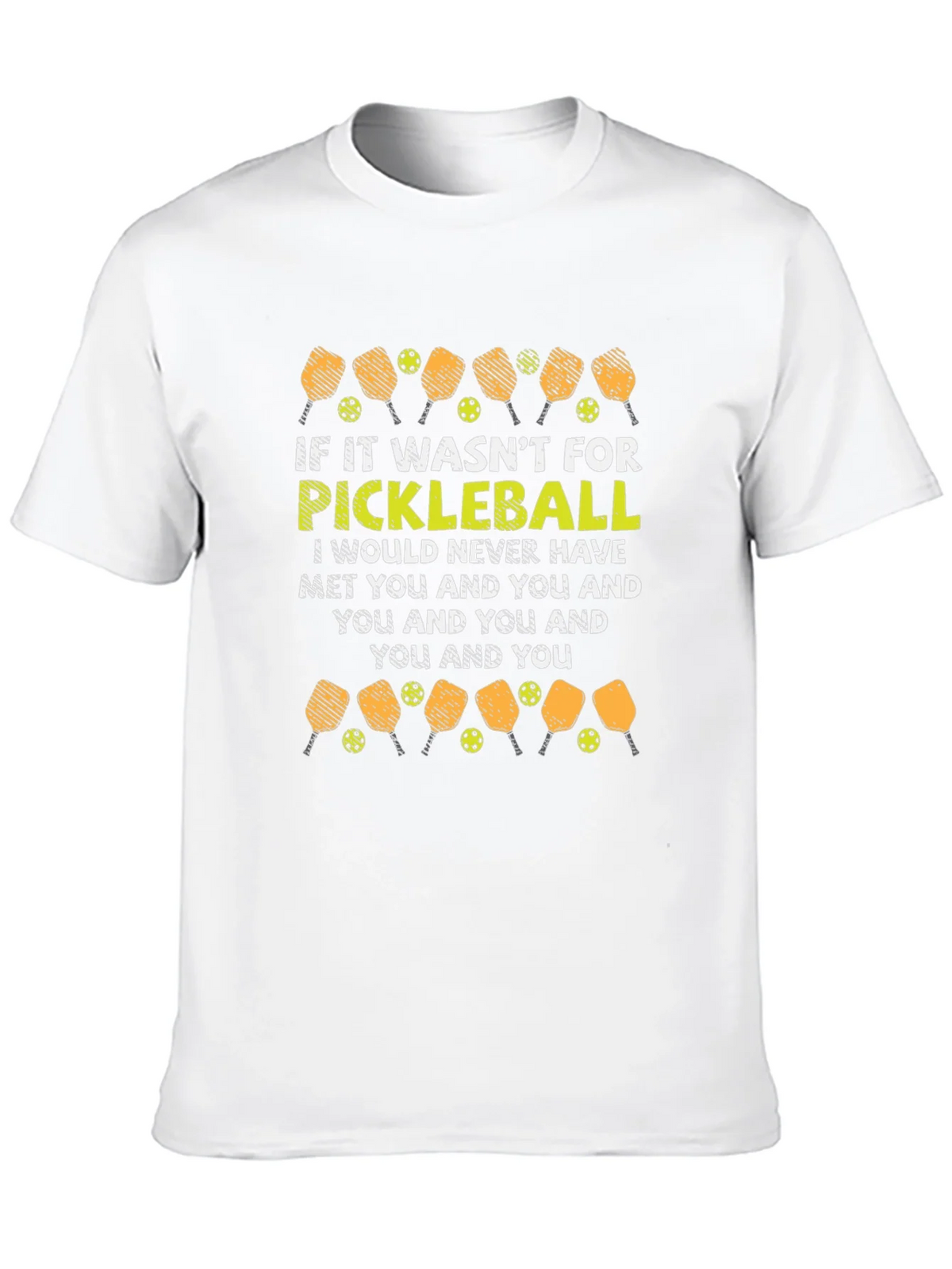 Pickleball T-Shirt: Funny Quote Design product image 9