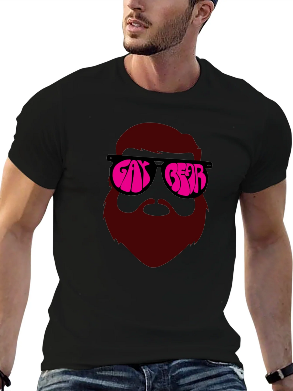 Gay Bear T-Shirt - Fun LGBT Pride Tee product image 6