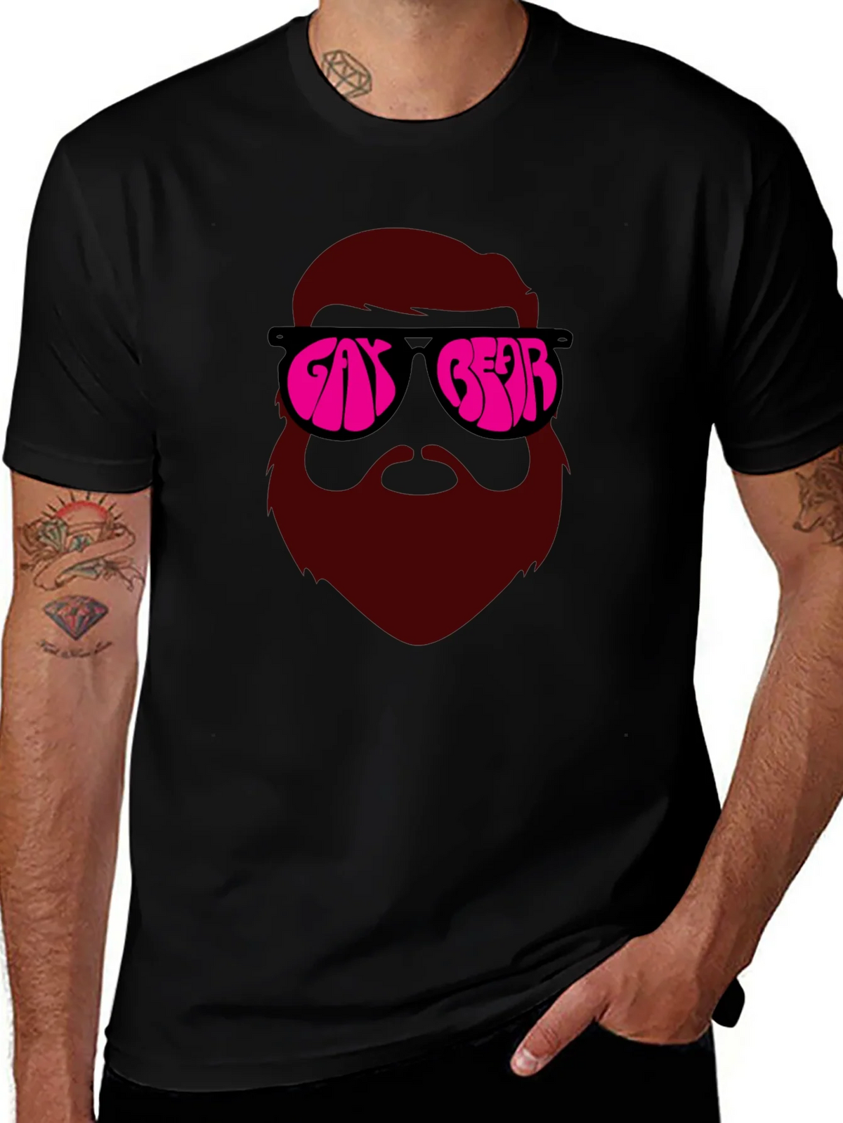 Gay Bear T-Shirt - Fun LGBT Pride Tee product image 1