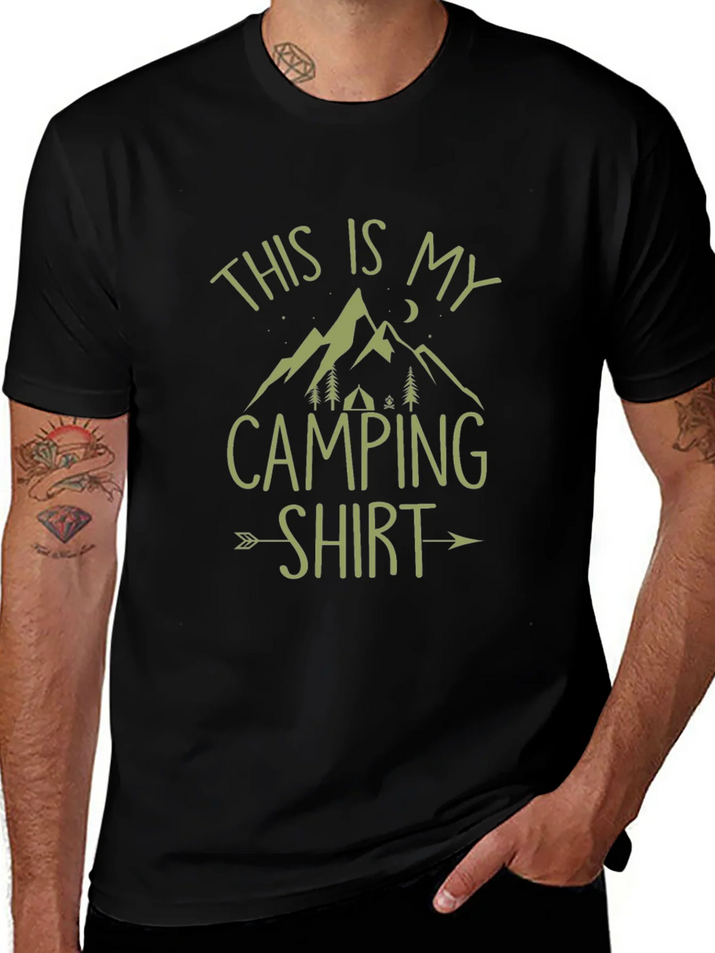 Camping Shirt - Mens Short Sleeve Tee product image 1