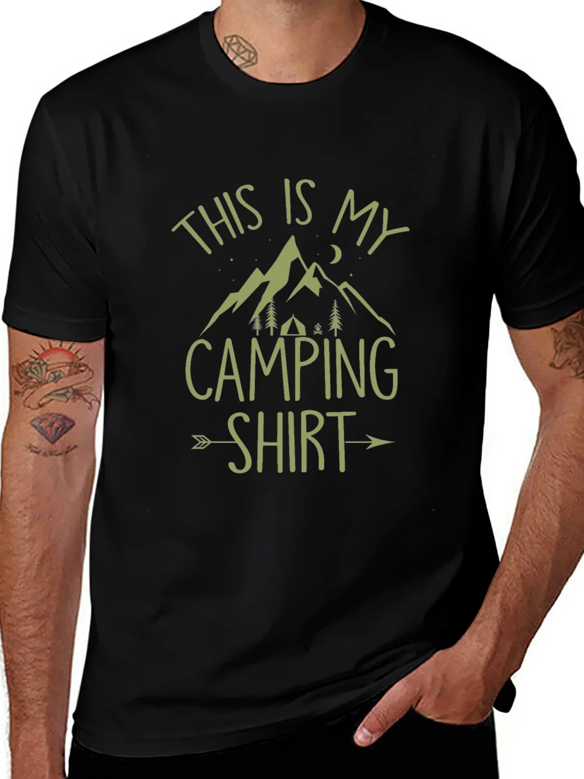 Camping Shirt - Mens Short Sleeve Tee product image 1