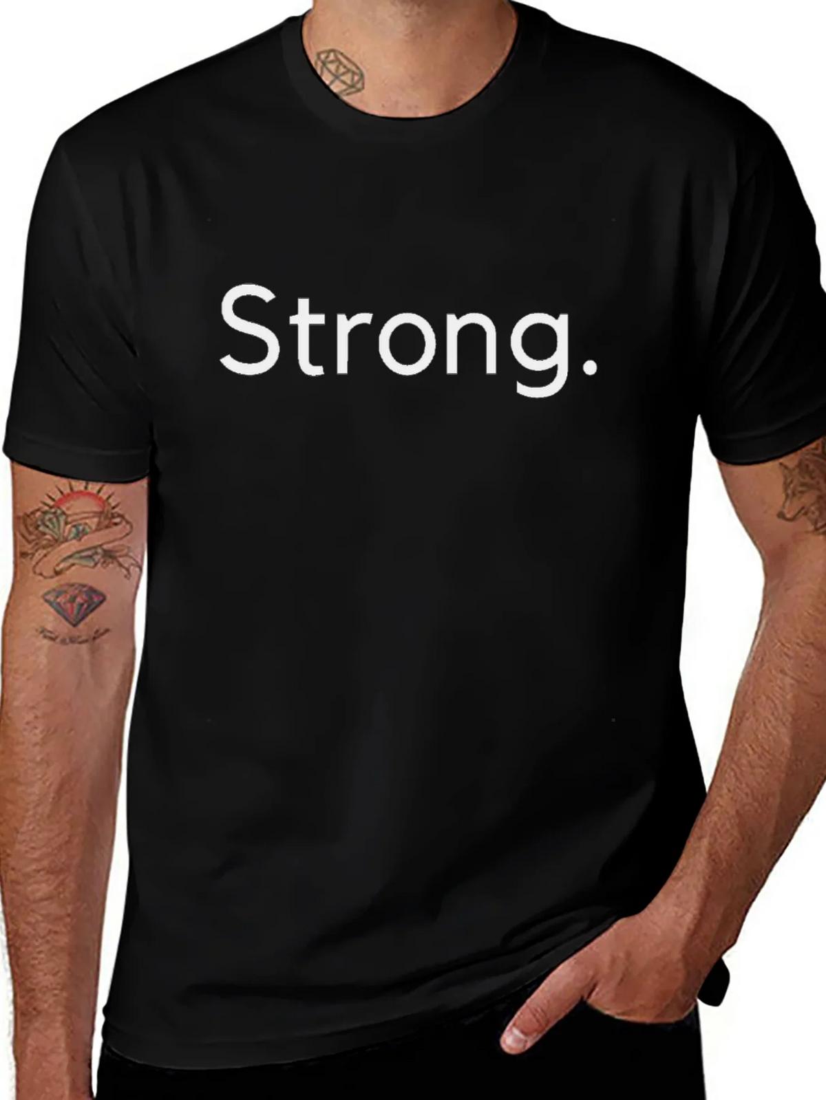 Strong Graphic T-Shirt - Bold Statement Tee product image 1