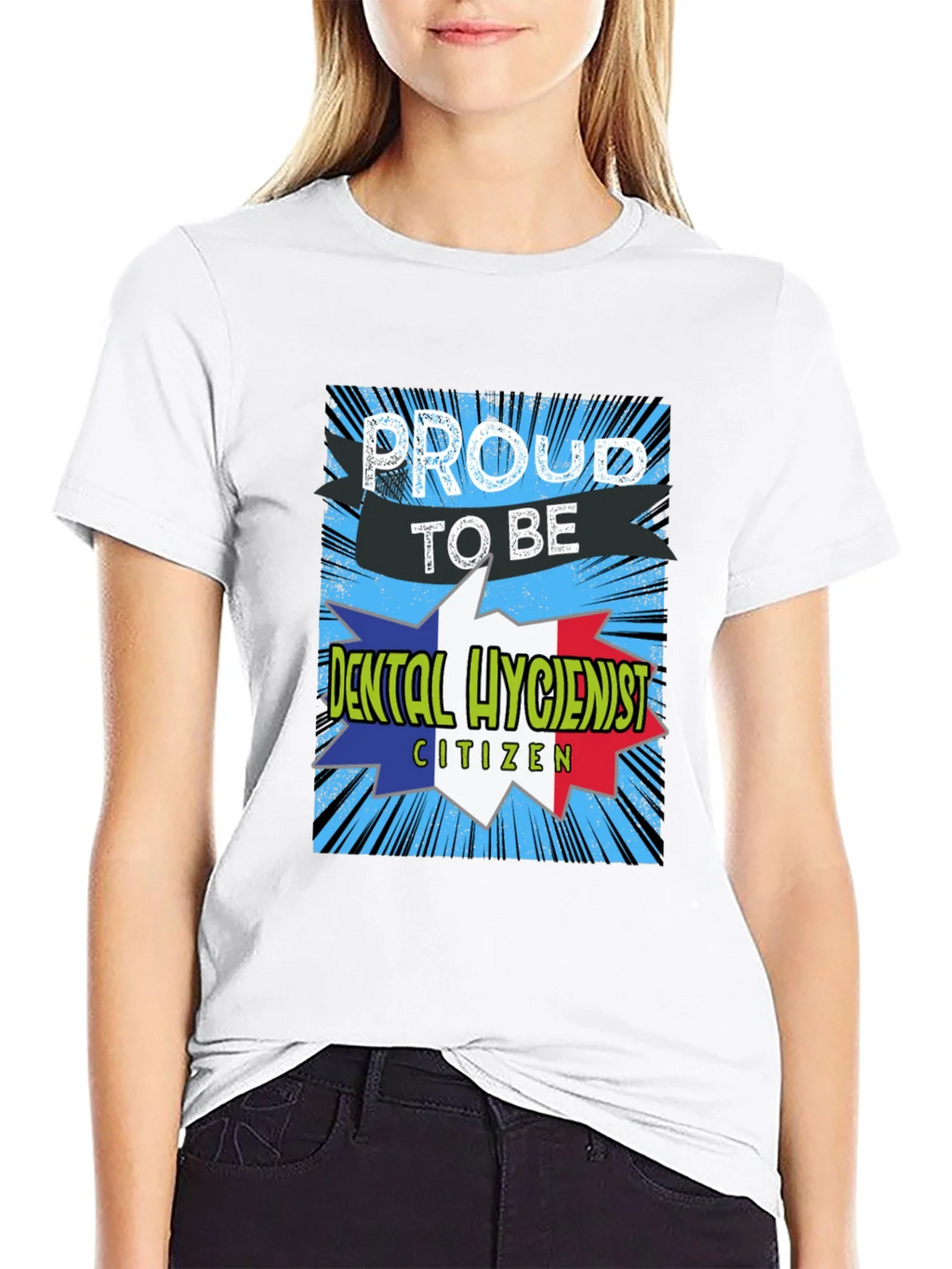 Proud Dental Hygienist Citizen T-Shirt product image 8