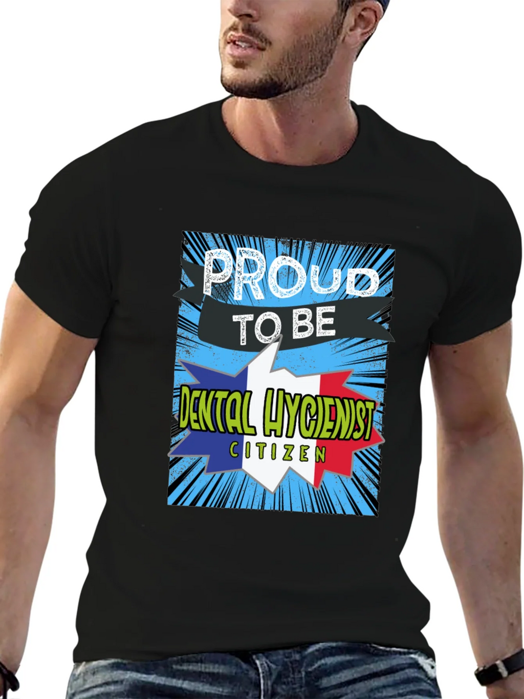 Proud Dental Hygienist Citizen T-Shirt product image 6