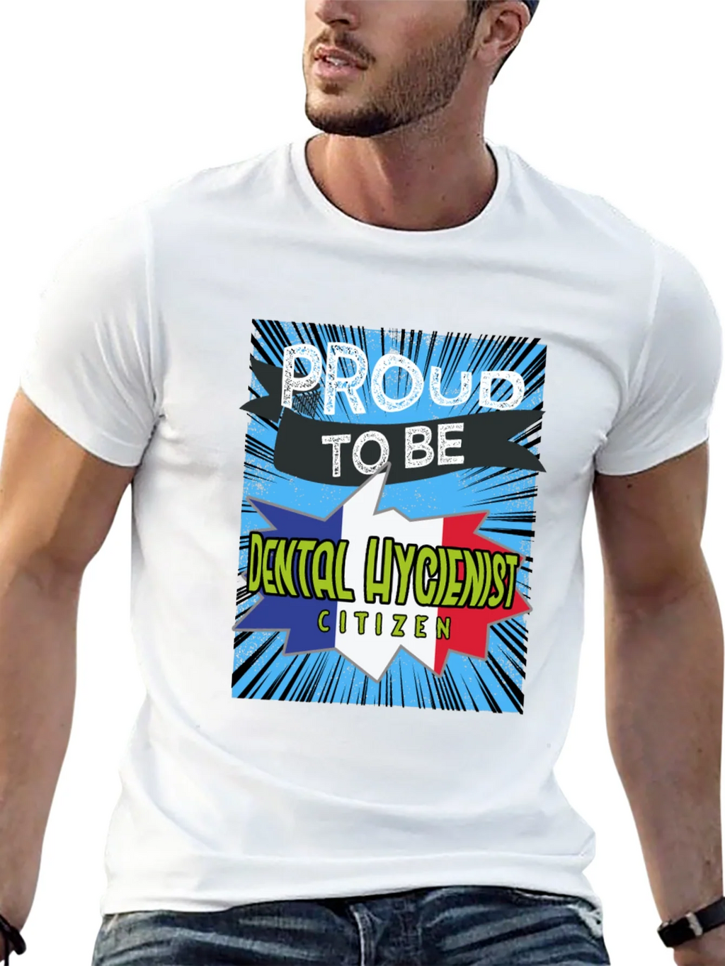 Proud Dental Hygienist Citizen T-Shirt product image 12