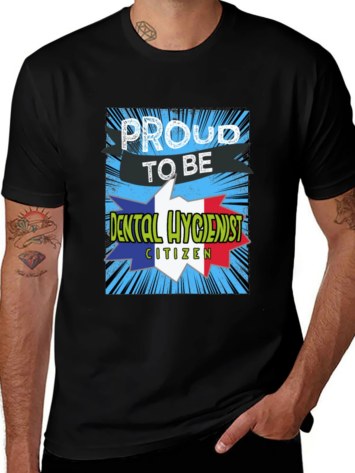 Proud Dental Hygienist Citizen T-Shirt product image 1