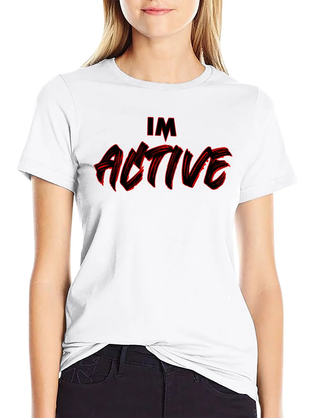 Im Active Graphic Tee - Bold Statement T-Shirt product image 6