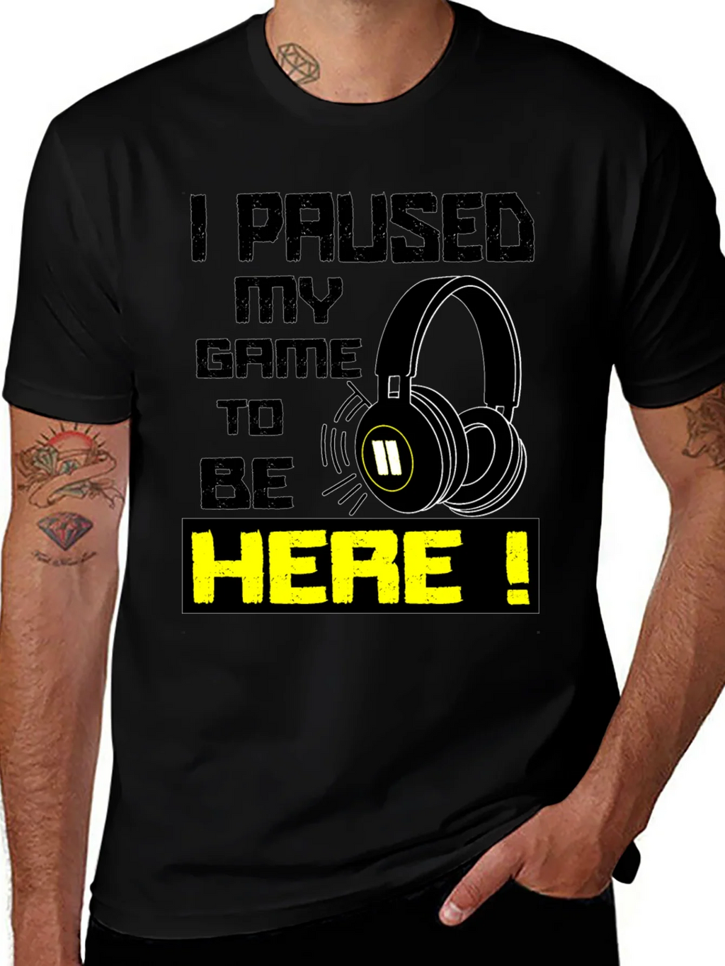 Gamer T-Shirt - I Paused My Game product image 1