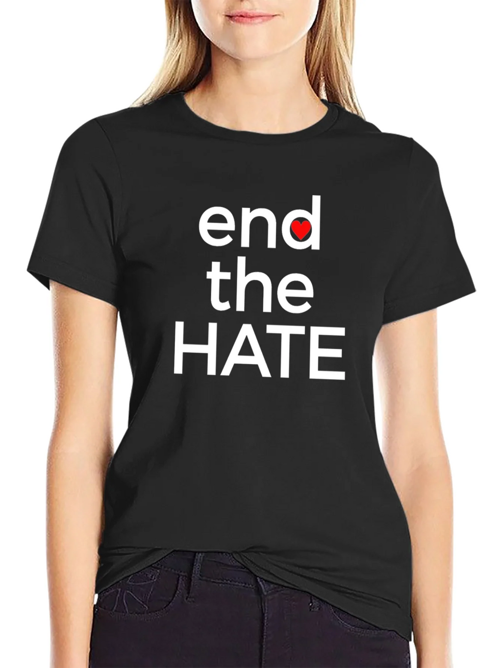 End the Hate T-Shirt - Spread Love product image 2