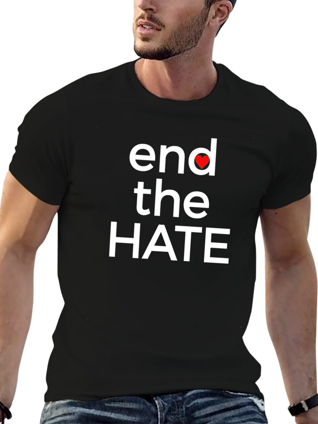 End the Hate T-Shirt - Spread Love product image 5
