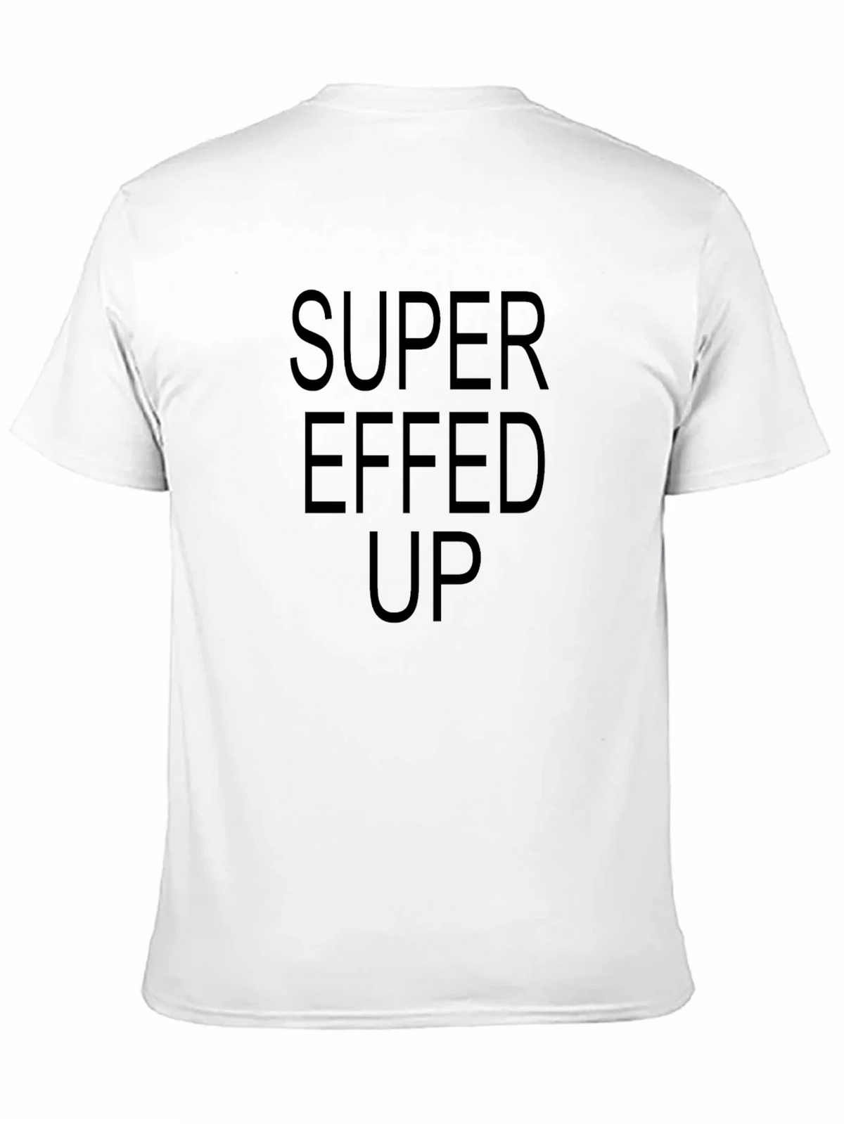 Super Effed Up Graphic Tee - Black Casual T-Shirt product image 7