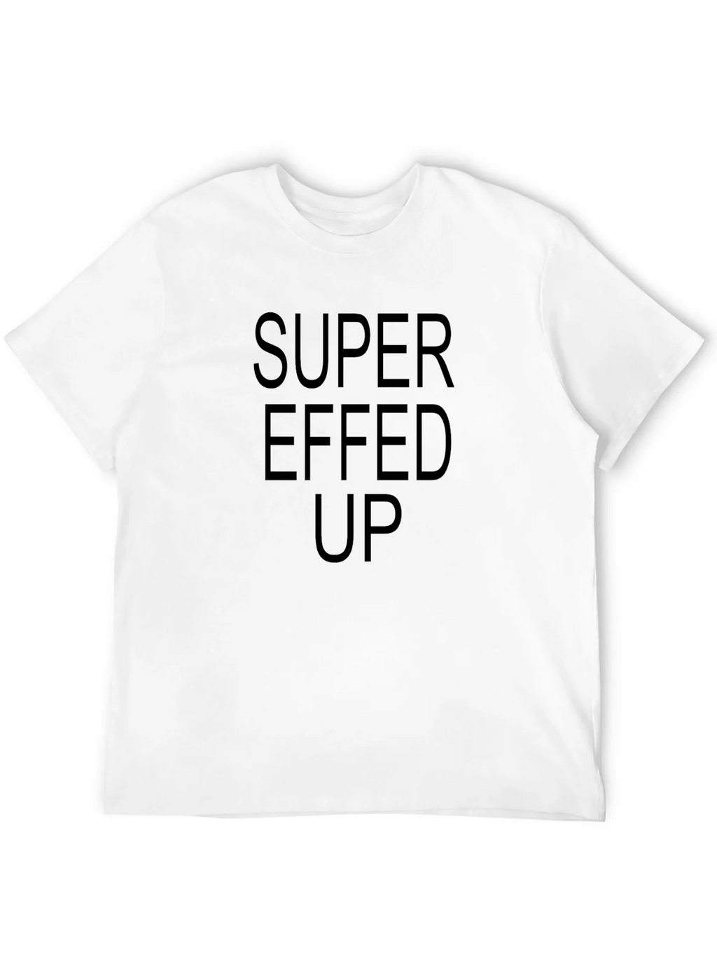 Super Effed Up Graphic Tee - Black Casual T-Shirt product image 8