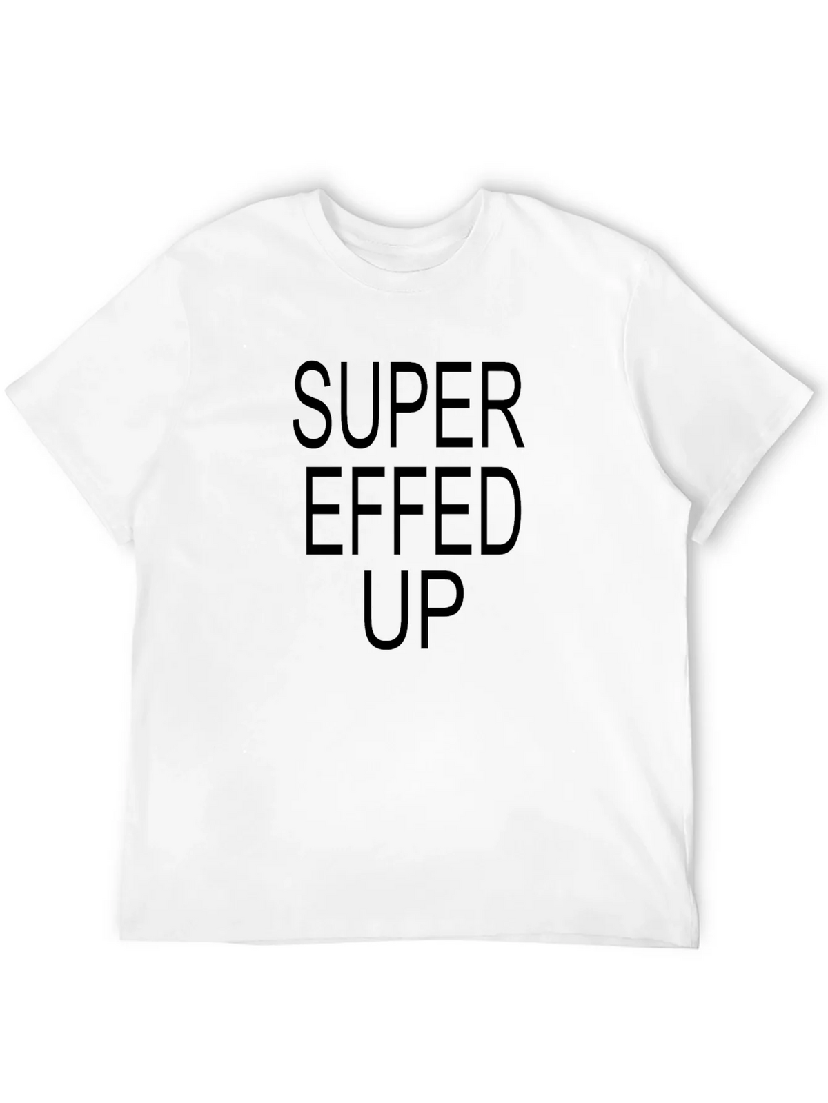 Super Effed Up Graphic Tee - Black Casual T-Shirt product image 8