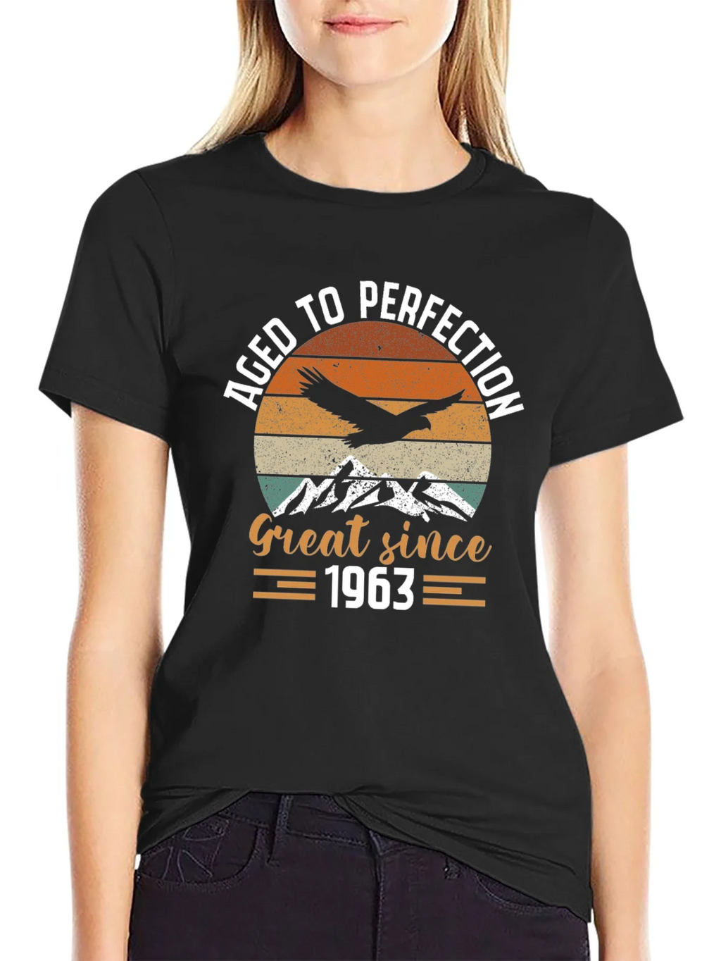 Aged to Perfection Great Since 1963 T-Shirt product image 2