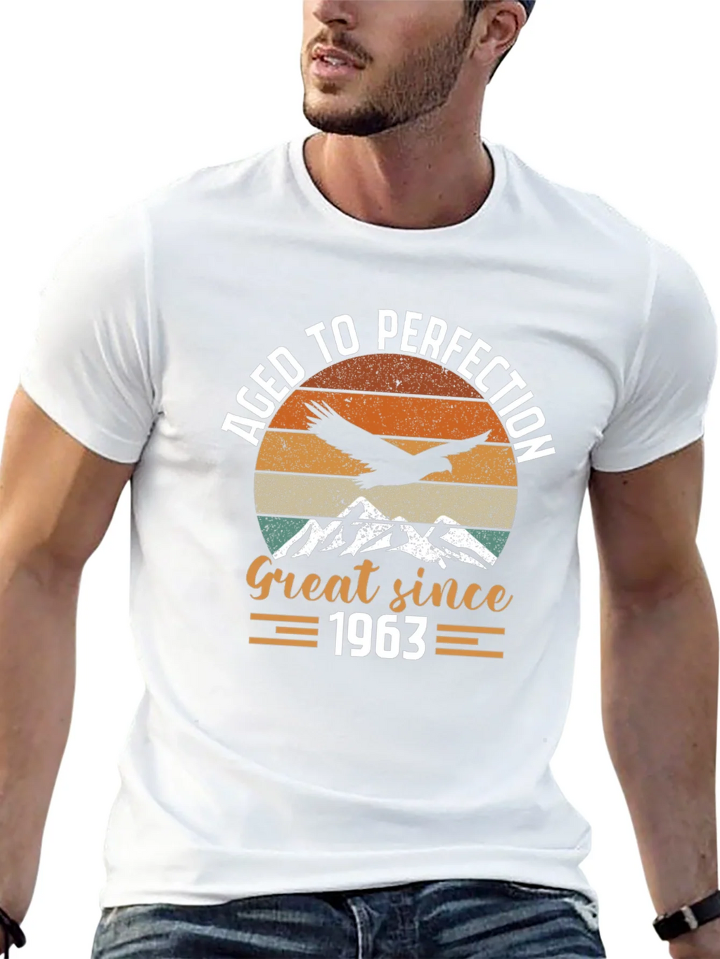 Aged to Perfection Great Since 1963 T-Shirt product image 9