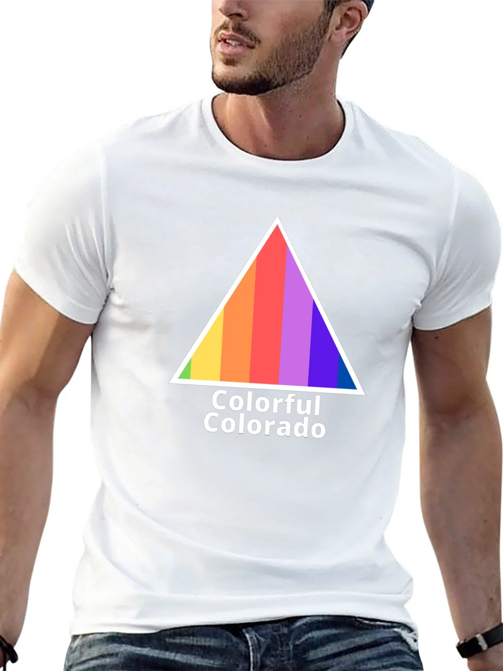 Colorful Colorado Pride T-Shirt product image 9