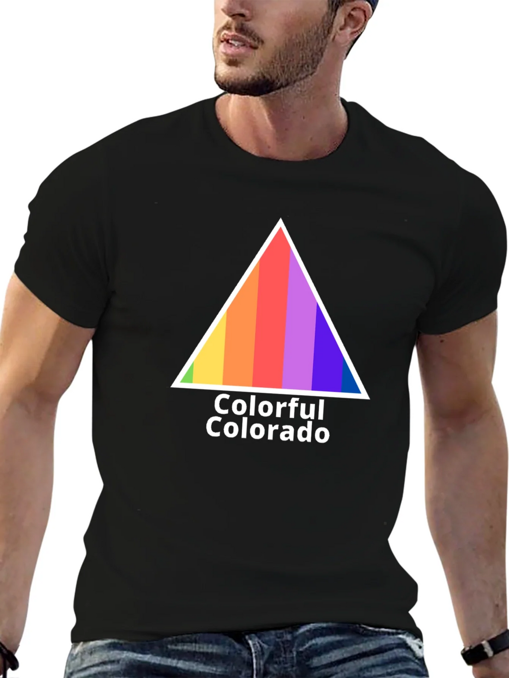 Colorful Colorado Pride T-Shirt product image 4