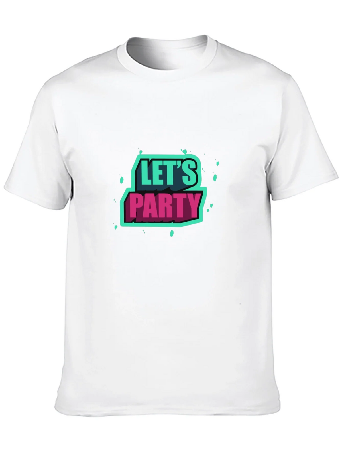 Lets Party Graphic Tee - Black Short Sleeve product image 9