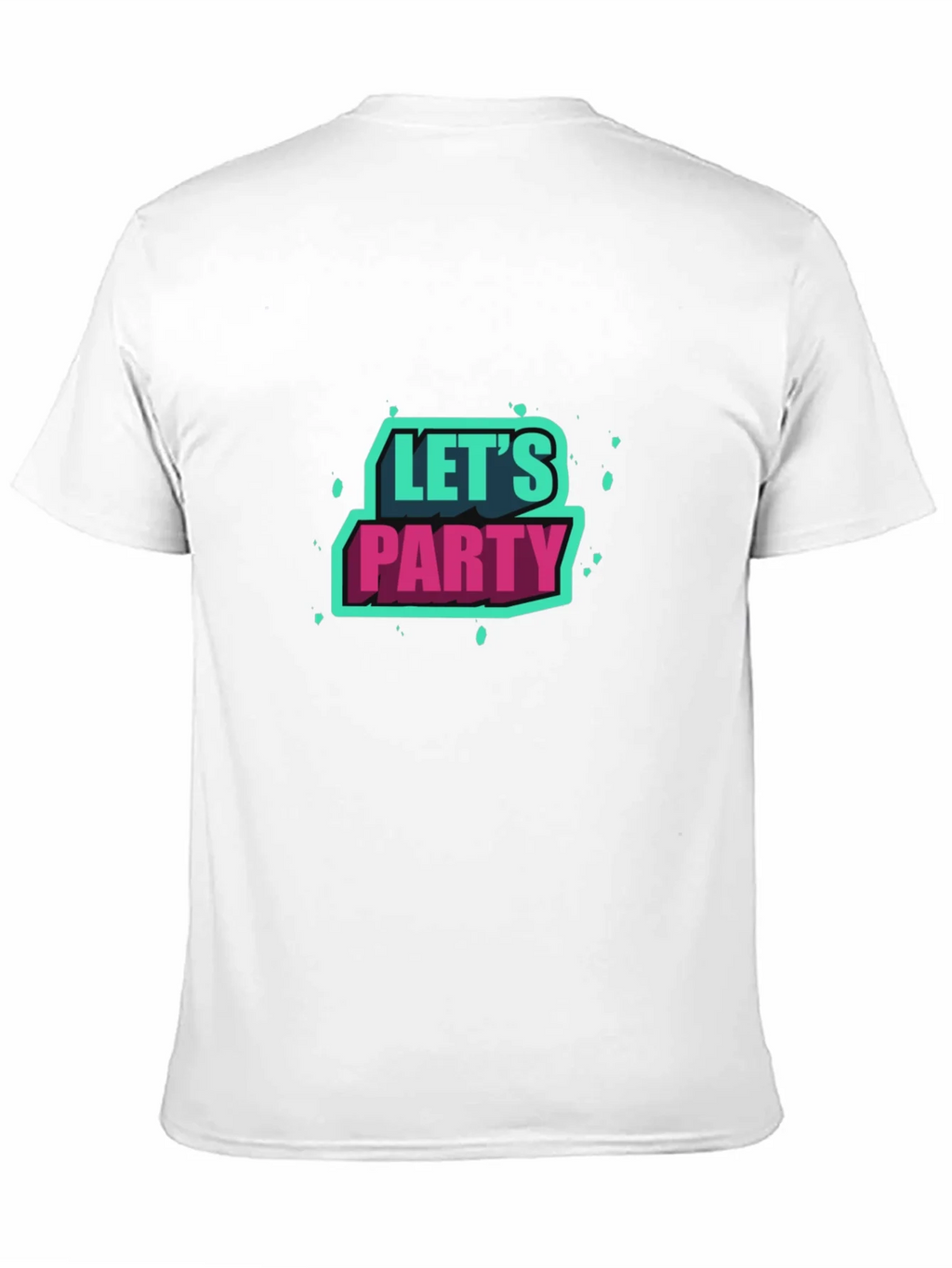 Lets Party Graphic Tee - Black Short Sleeve product image 10