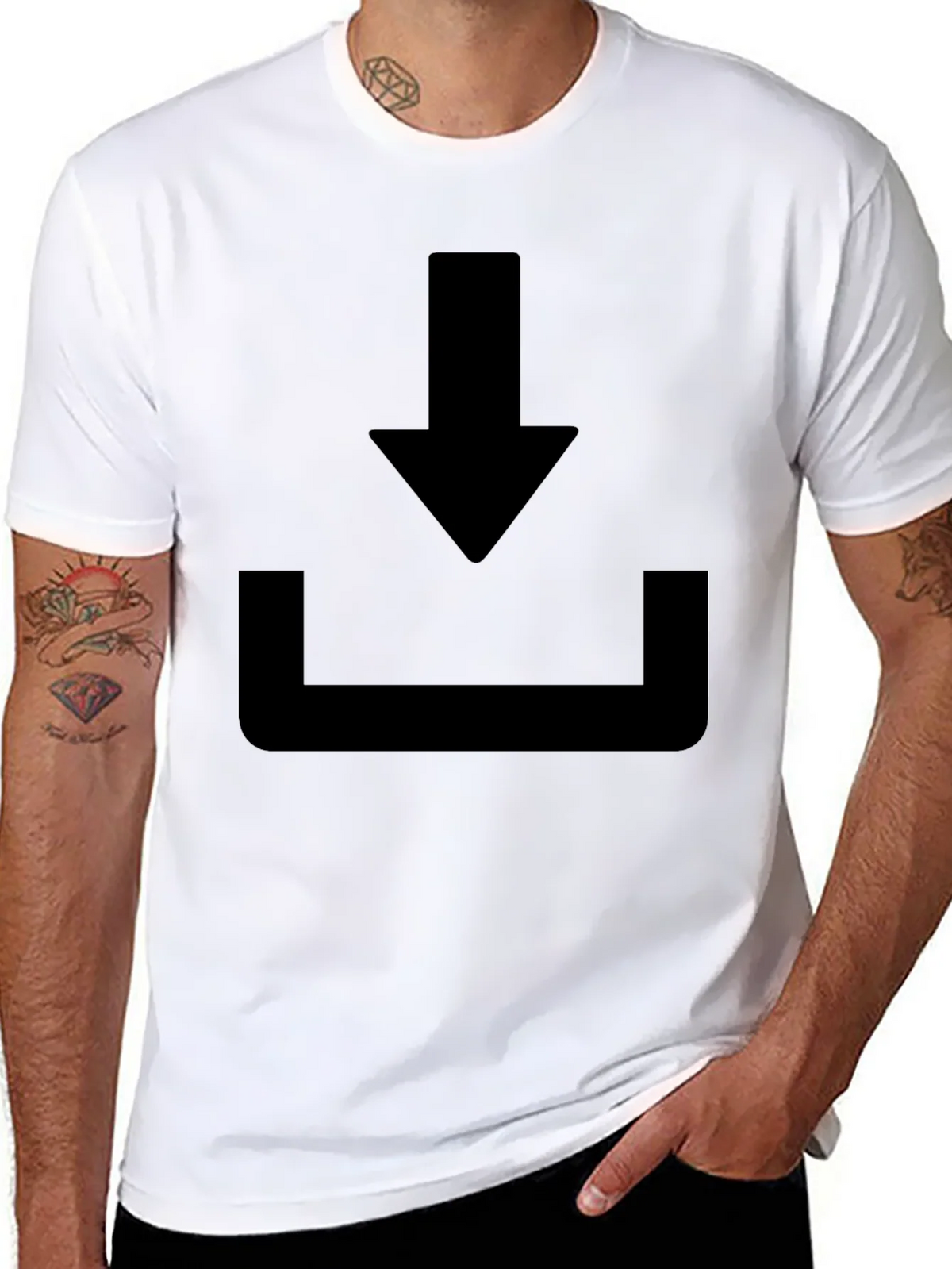 Download Graphic Black T-Shirt product image 5