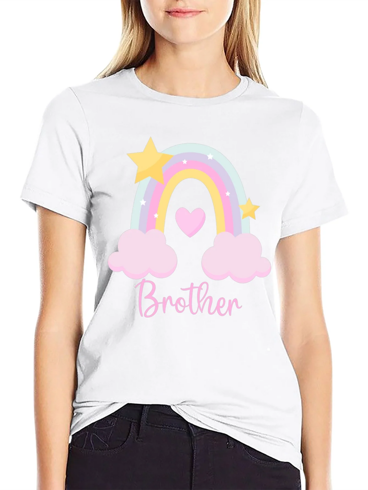 Brother Rainbow Graphic Tee product image 7