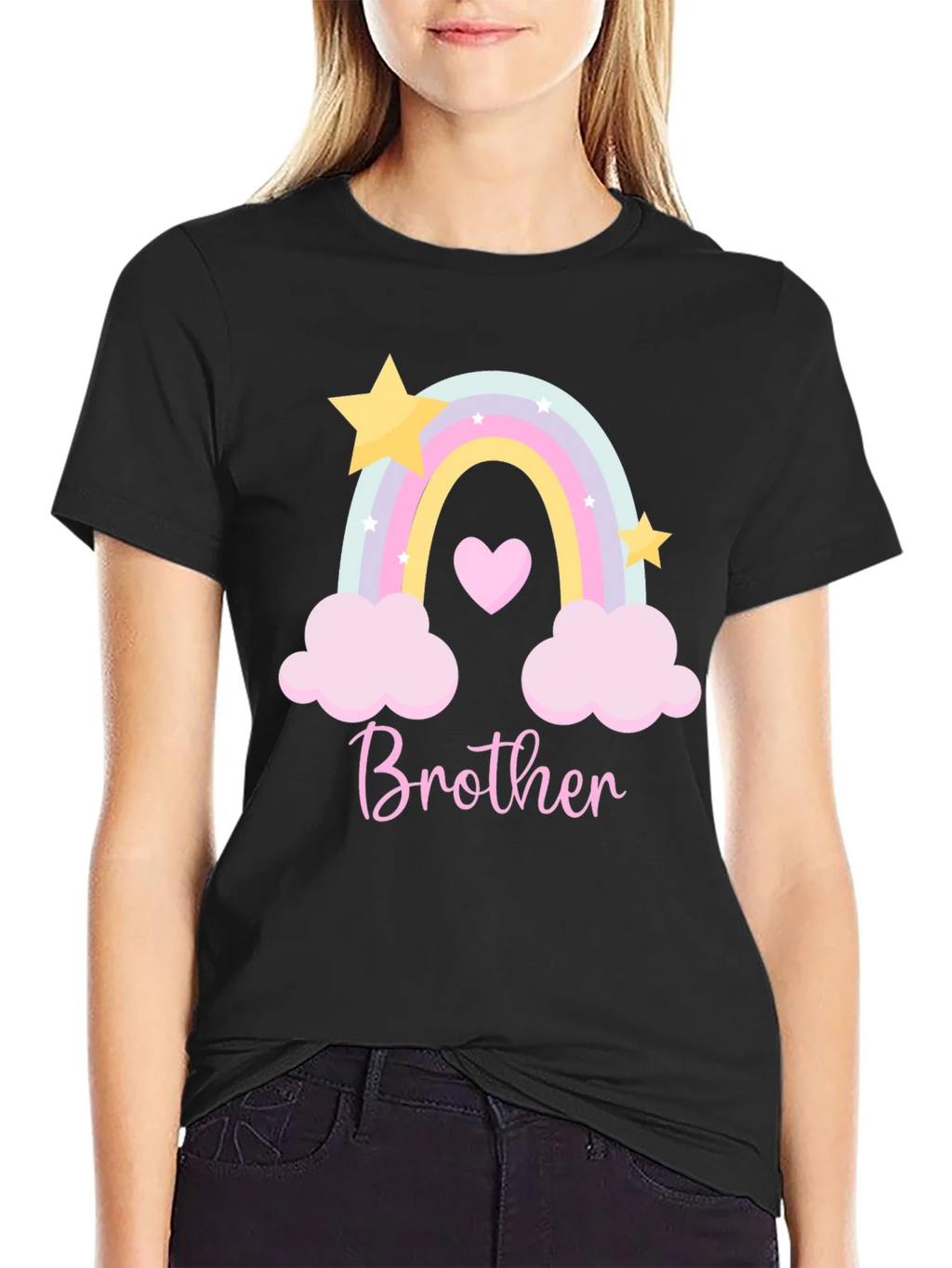 Brother Rainbow Graphic Tee product image 2