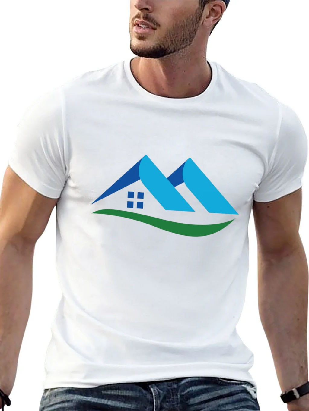 Modern Home Design Black T-Shirt product image 12