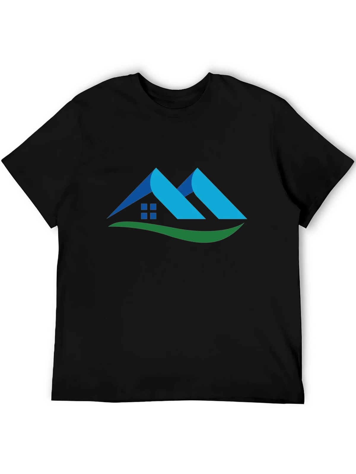 Modern Home Design Black T-Shirt product image 5
